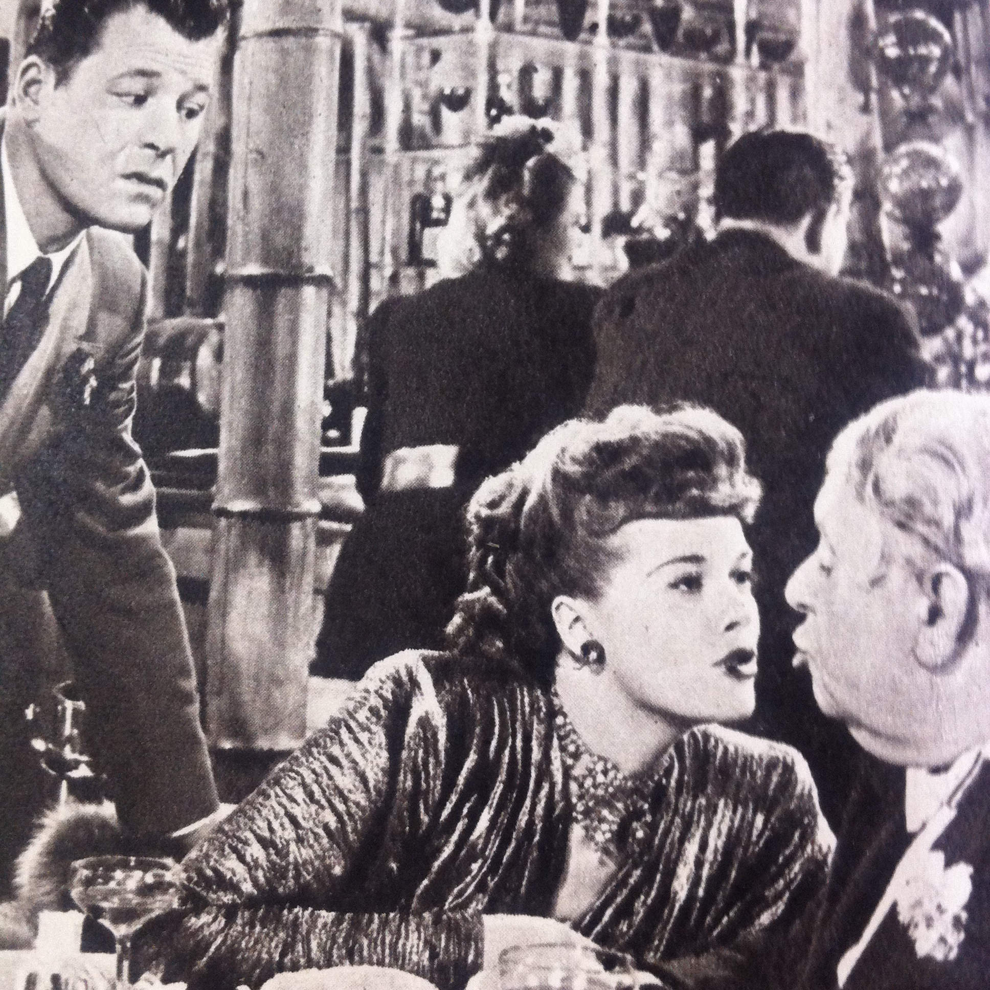 Jack Carson, Janis Paige, and S.Z. Sakall in The Time, the Place and the Girl (1946)