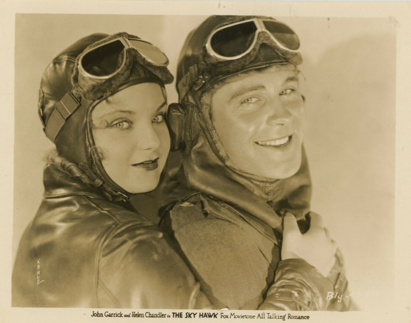 Helen Chandler and John Garrick in The Sky Hawk (1929)