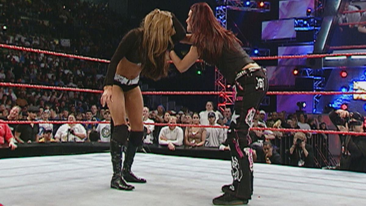 Amy Dumas and Maria Kanellis in WWE Raw (1993)