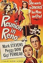 Peggy Dow, Gigi Perreau, and Mark Stevens in Reunion in Reno (1951)