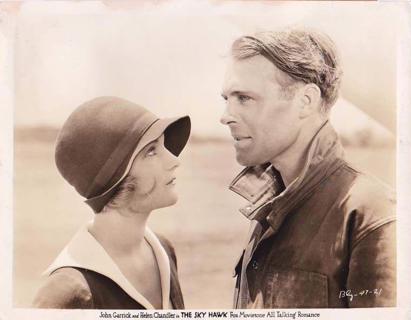 Helen Chandler and John Garrick in The Sky Hawk (1929)