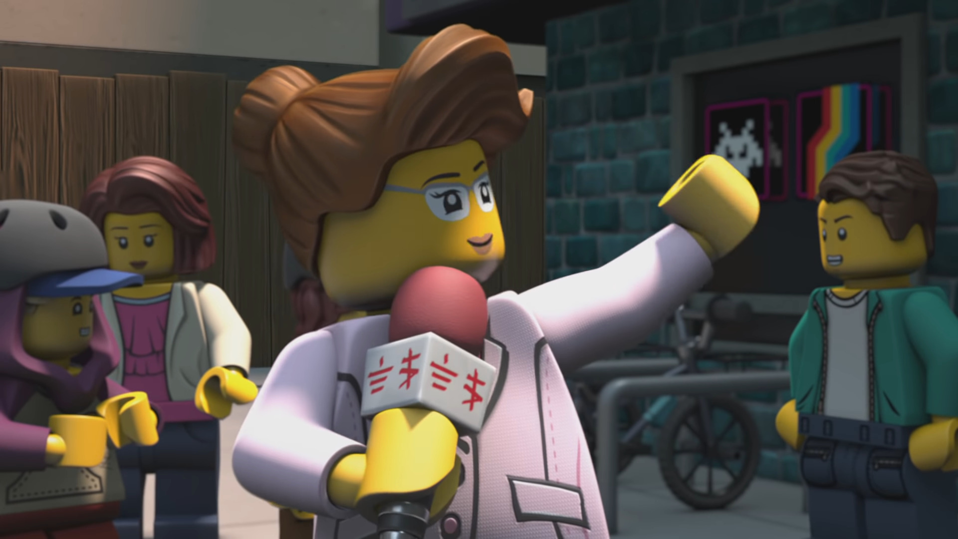 Andrew Francis and Kelly Sheridan in Ninjago: Prime Empire Original Shorts (2020)