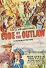 Rufe Davis, Linda Leighton, Bob Steele, and Tom Tyler in Code of the Outlaw (1942)