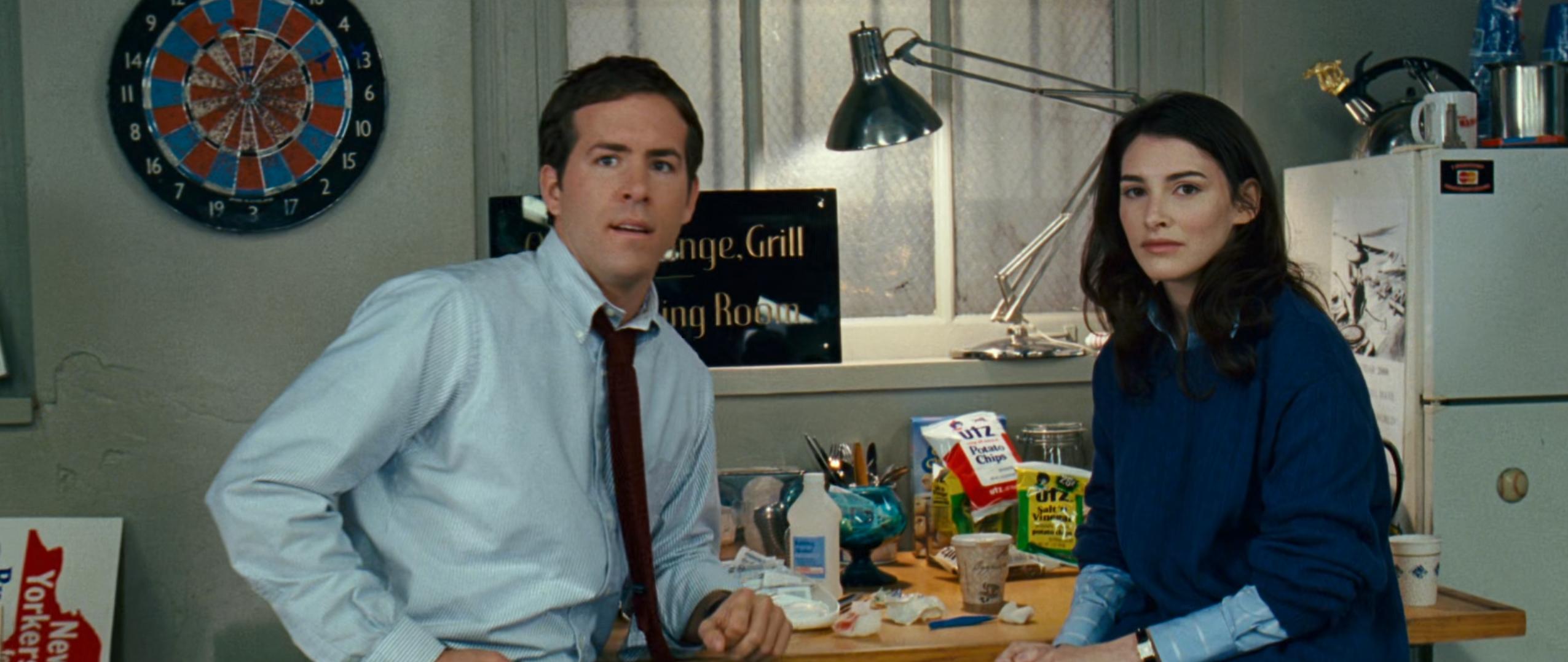 Ryan Reynolds and Liane Balaban in Definitely, Maybe (2008)