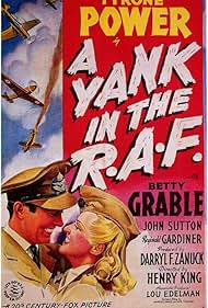 Tyrone Power and Betty Grable in A Yank in the RAF (1941)