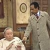 Carroll O'Connor and Sherman Hemsley in All in the Family (1971)