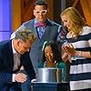 Gordon Ramsay, Graham Elliot, Christina Tosi, and Kya Dawn Lau in MasterChef Junior (2013)