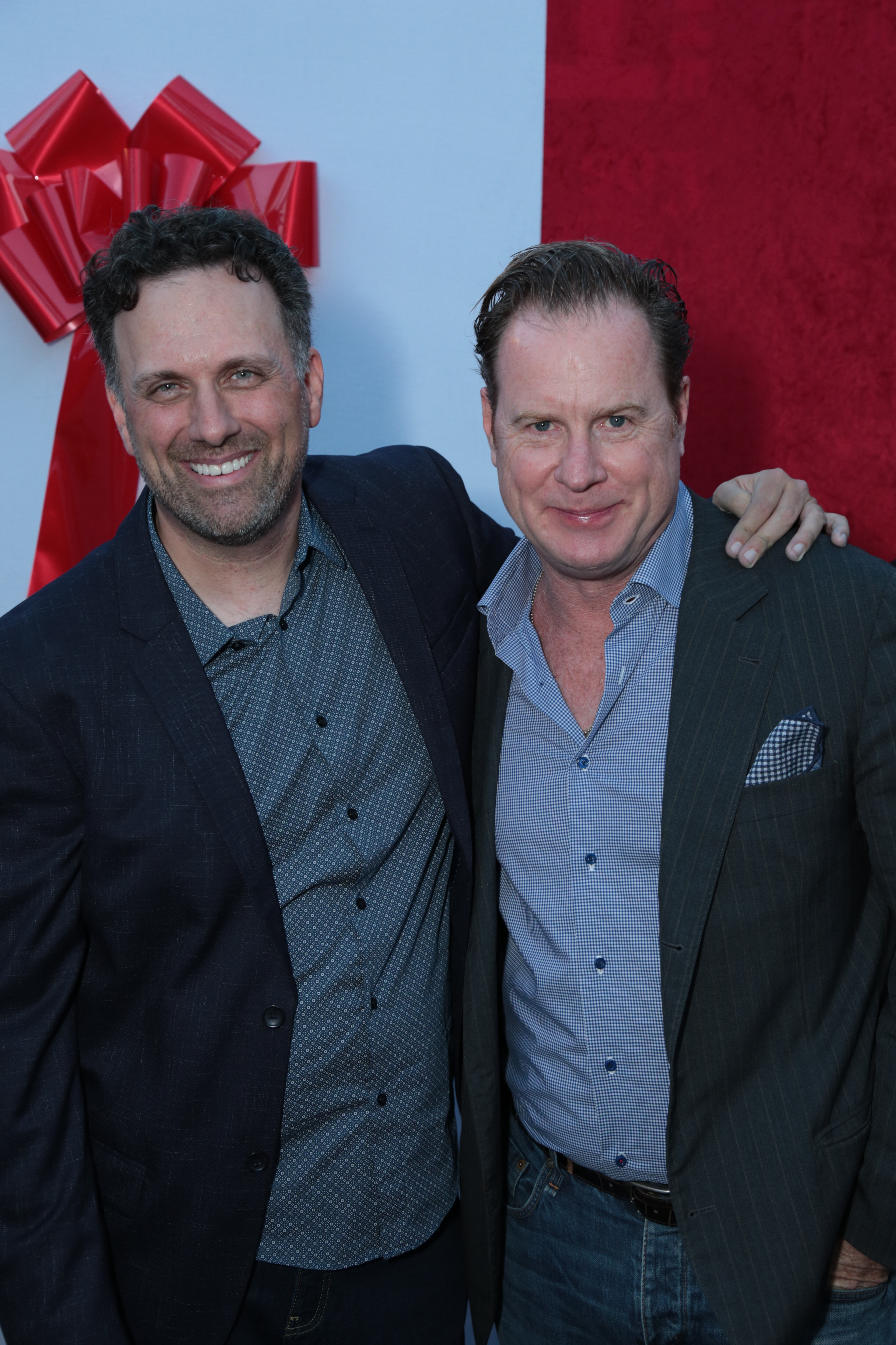 Chris Henchy and Sean Anders at an event for Daddy's Home 2 (2017)