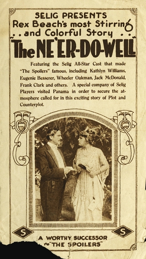 Wheeler Oakman and Kathlyn Williams in The Ne'er Do Well (1915)