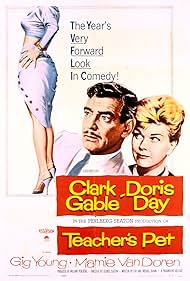 Doris Day and Clark Gable in Teacher's Pet (1958)