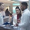 Freema Agyeman, Jocko Sims, and Ryan Eggold in New Amsterdam (2018)