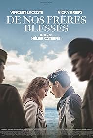 Vicky Krieps and Vincent Lacoste in De nos frères blessés (2020)