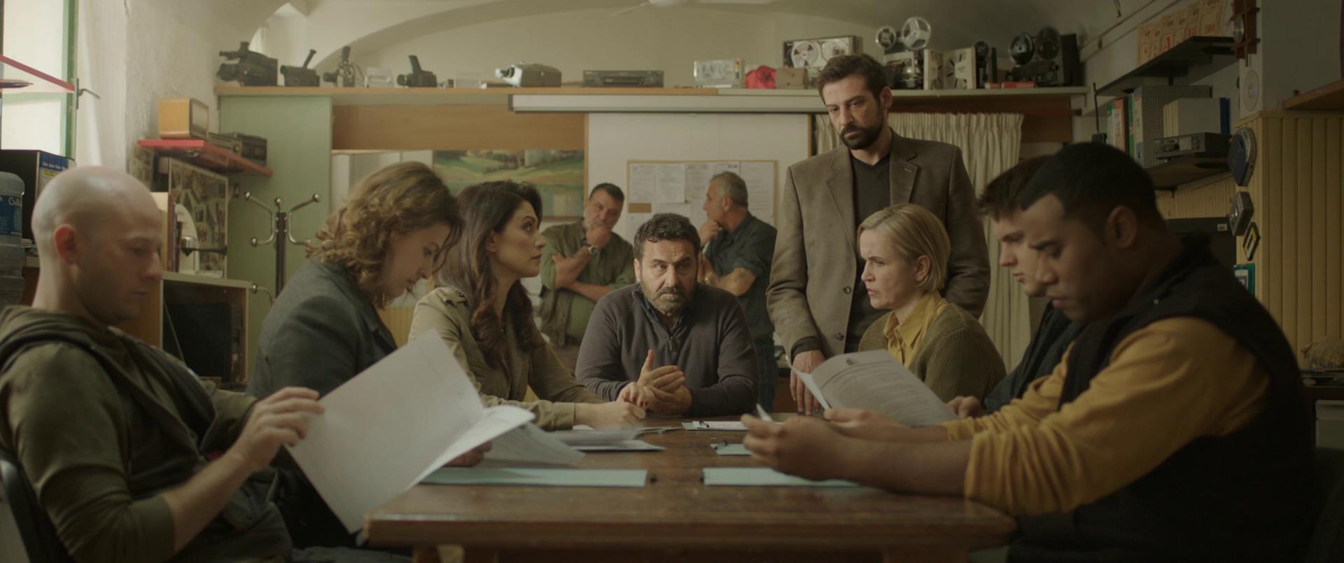 Nuccio Siano, Giulia Bevilacqua, Maurizio Tesei, Flonja Kodheli, and Fabio Gomiero in Tainted Souls (2017)