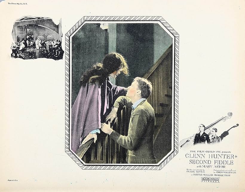 Mary Astor and Glenn Hunter in Second Fiddle (1923)