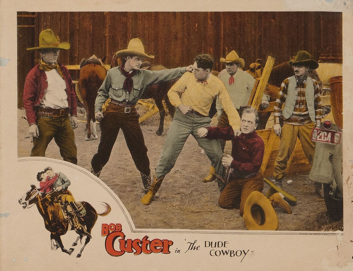 Bob Custer, Bruce Gordon, and Edward Gordon in The Dude Cowboy (1926)