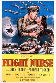 Joan Leslie and Forrest Tucker in Flight Nurse (1953)