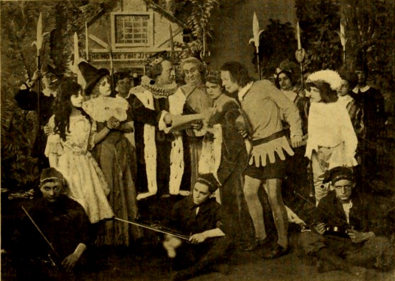 Ethel Grandin, Hayward Mack, and Mary Pickford in By the House That Jack Built (1911)