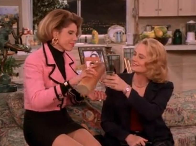 Cybill Shepherd and Christine Baranski in Cybill (1995)