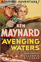 Beth Marion and Ken Maynard in Avenging Waters (1936)