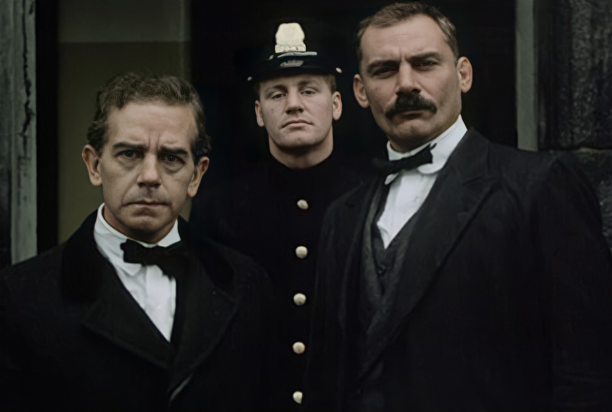 Gian Maria Volontè and Riccardo Cucciolla in Sacco & Vanzetti (1971)