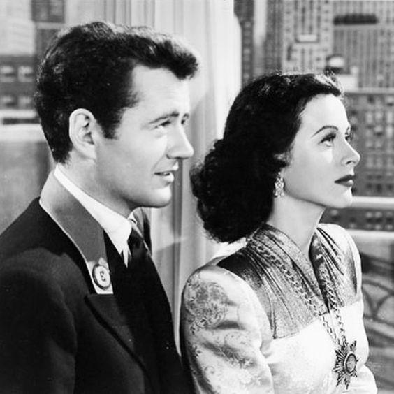 Hedy Lamarr and Robert Walker in Her Highness and the Bellboy (1945)