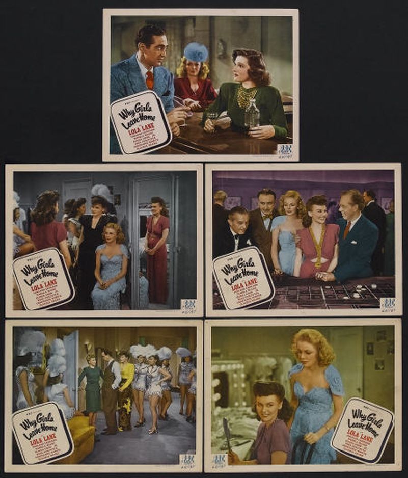 Paul Guilfoyle, Pamela Blake, Virginia Brissac, Elisha Cook Jr., Claudia Drake, Lola Lane, Sheldon Leonard, and Constance Worth in Why Girls Leave Home (1945)