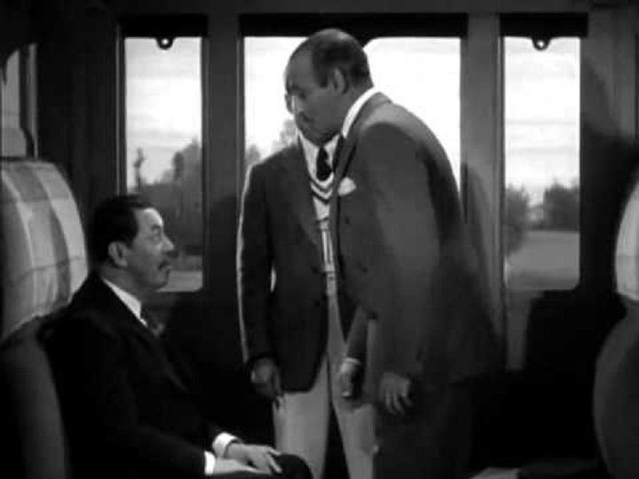 C. Henry Gordon, Keye Luke, and Warner Oland in Charlie Chan at the Olympics (1937)