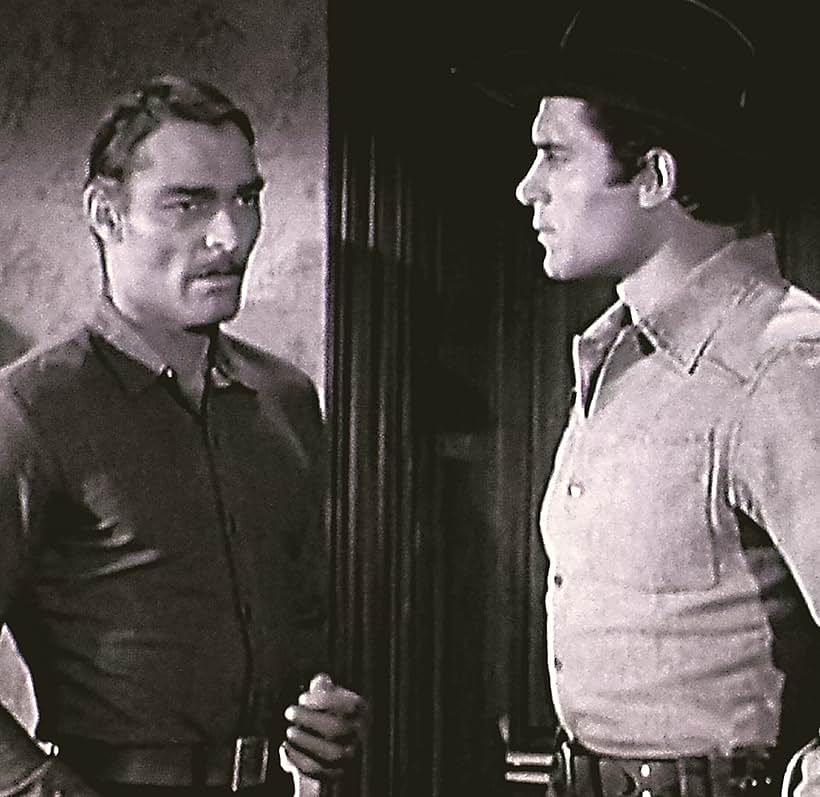 John Russell and Clint Walker in Cheyenne (1955)