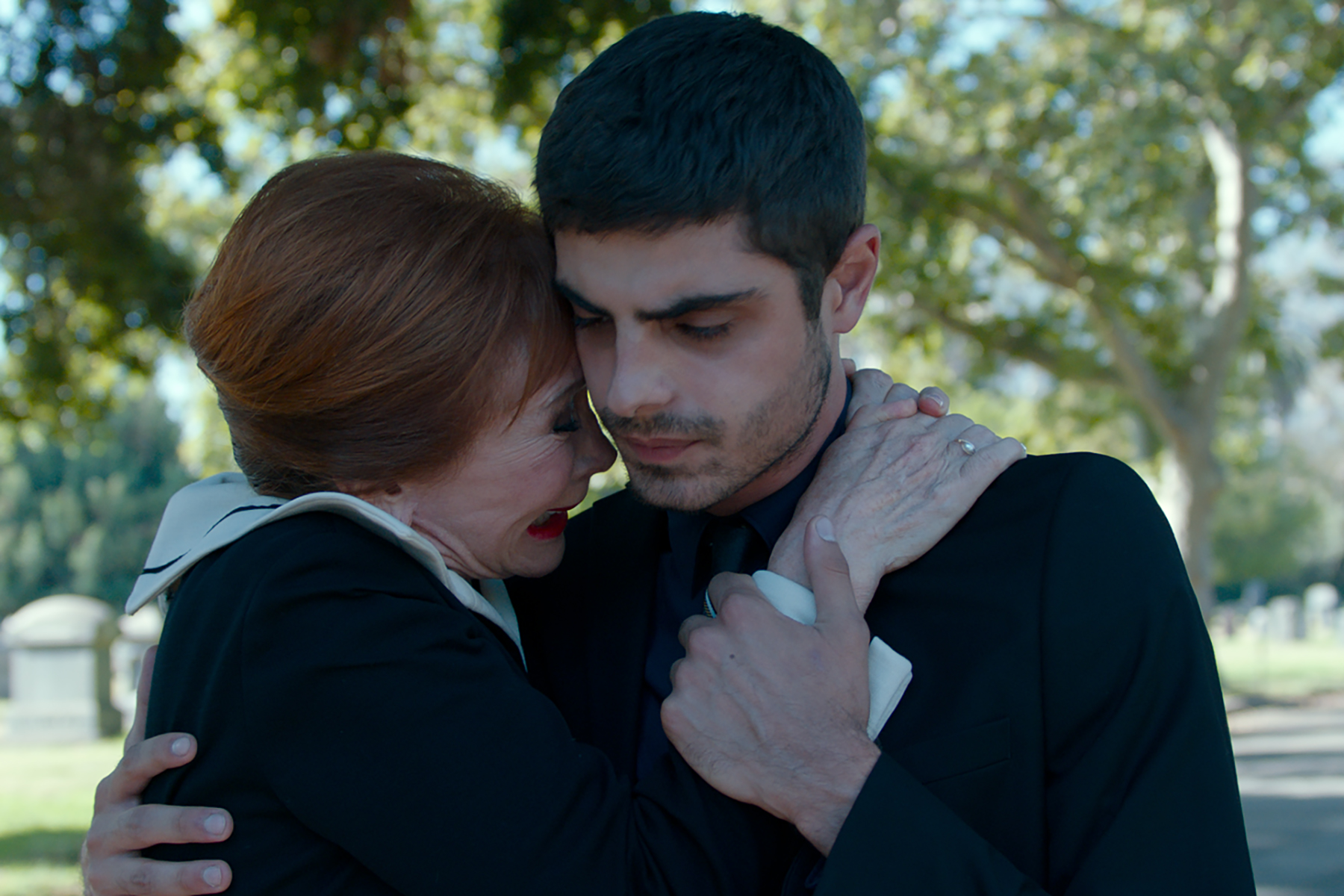 Rita Taggart and Irakli Kvirikadze in Where Are You (2019)