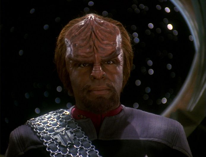 Michael Dorn in Star Trek: Deep Space Nine (1993)