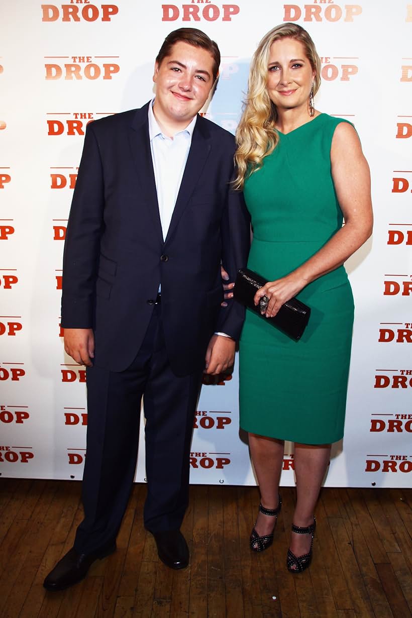 Marcy Gandolfini and Michael Gandolfini at an event for The Drop (2014)