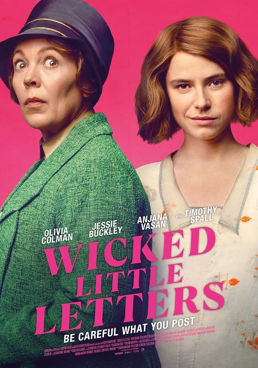 Olivia Colman and Jessie Buckley in Wicked Little Letters (2023)