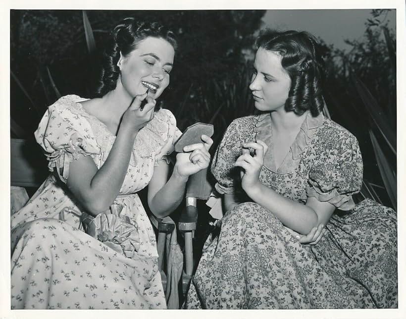 Carol Ann Beery and Vanessa Brown in Big Jack (1949)