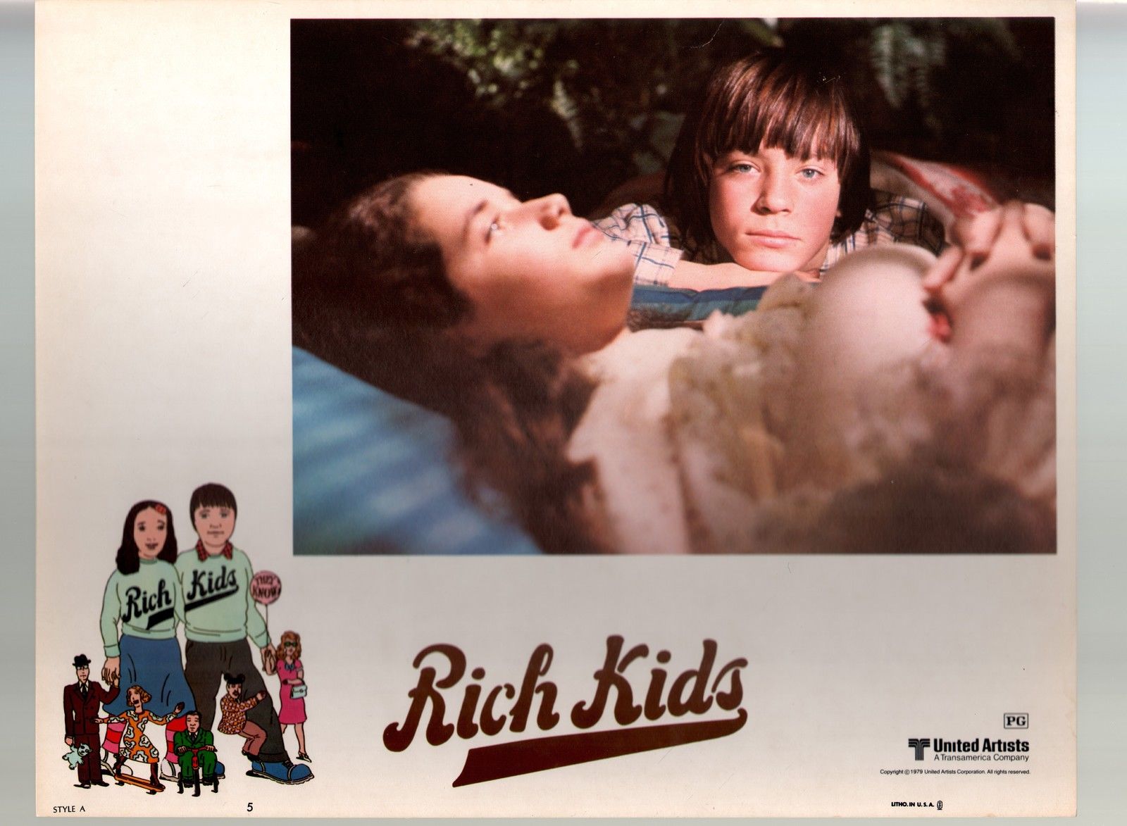 Trini Alvarado and Jeremy Levy in Rich Kids (1979)