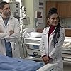 Freema Agyeman and Ryan Eggold in New Amsterdam (2018)