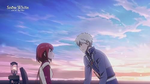 Shirayuki was a young girl born with unique apple-red hair. She meets a famous but foolish Prince Raji, who falls in love with her at first sight and orders her to become his concubine. With nowhere else to go, Shirayuki cuts her hair and escapes to a neighboring country. While traversing through the forests, she meets a young boy, Zen, who helps her after she boldly cures his wounds but then gets poisoned by an apple given to Shirayuki. Meanwhile, Prince Raji sends out henchmen to search for her. What will happen to Shirayuki? What is Zen's true character? A fantasy story between an optimistic heroine and a prince who constantly stays on her watch.