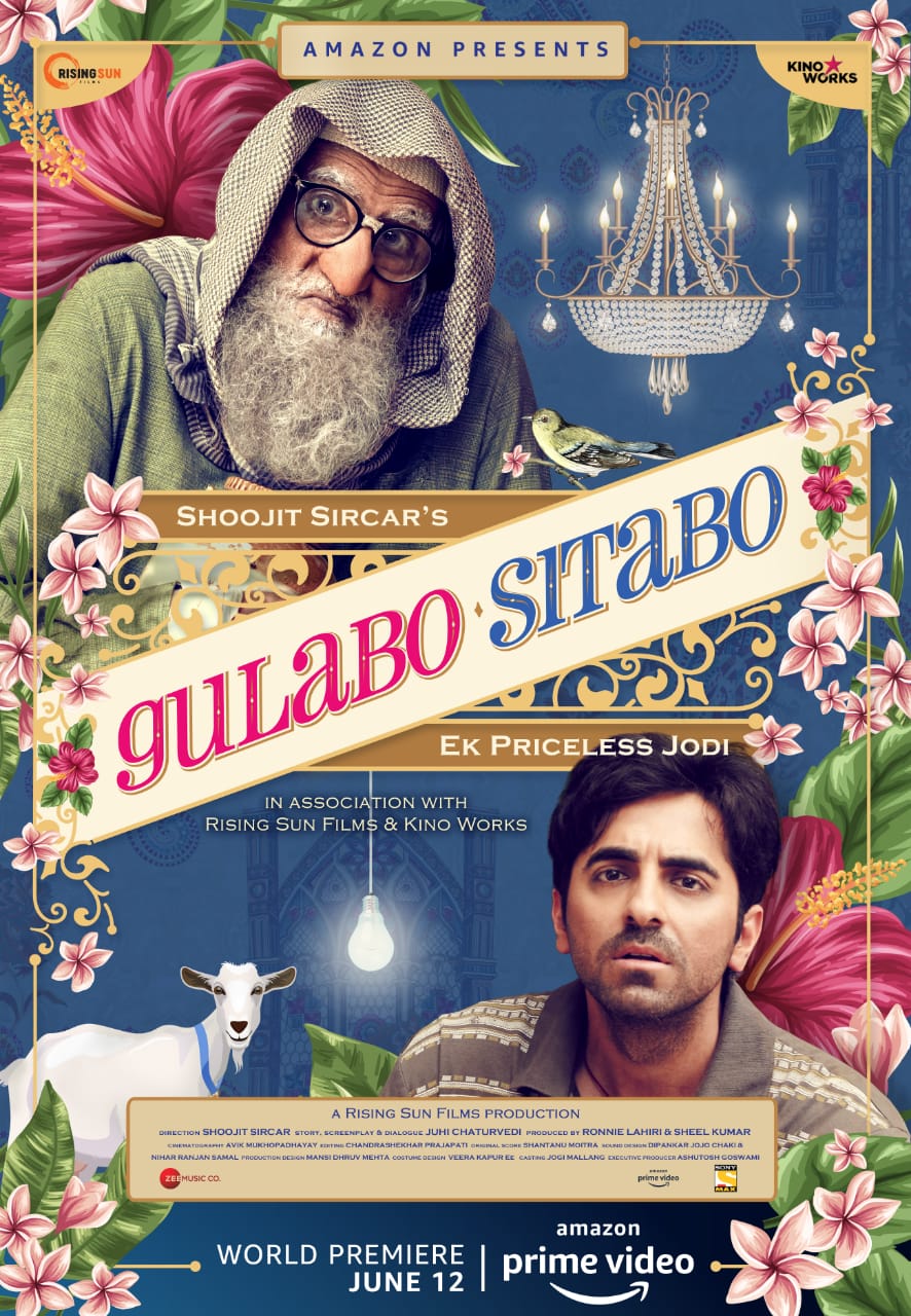 Amitabh Bachchan and Ayushmann Khurrana in Gulabo Sitabo (2020)