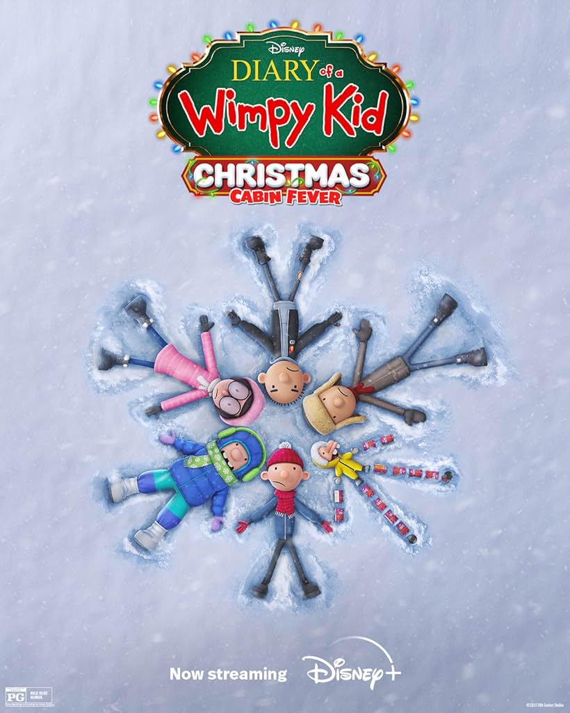 Chris Diamantopoulos, Gracen Newton, Erica Cerra, Hunter Dillon, Spencer Howell, and Wesley Kimmel in Diary of a Wimpy Kid Christmas: Cabin Fever (2023)