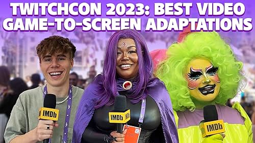 At TwitchCon 2023 in Las Vegas, Nevada, streamers and cosplayers dish their favorite video game-to-movie and TV adaptations, which popular video game characters they would transform into, and their top-ranked games of the year.