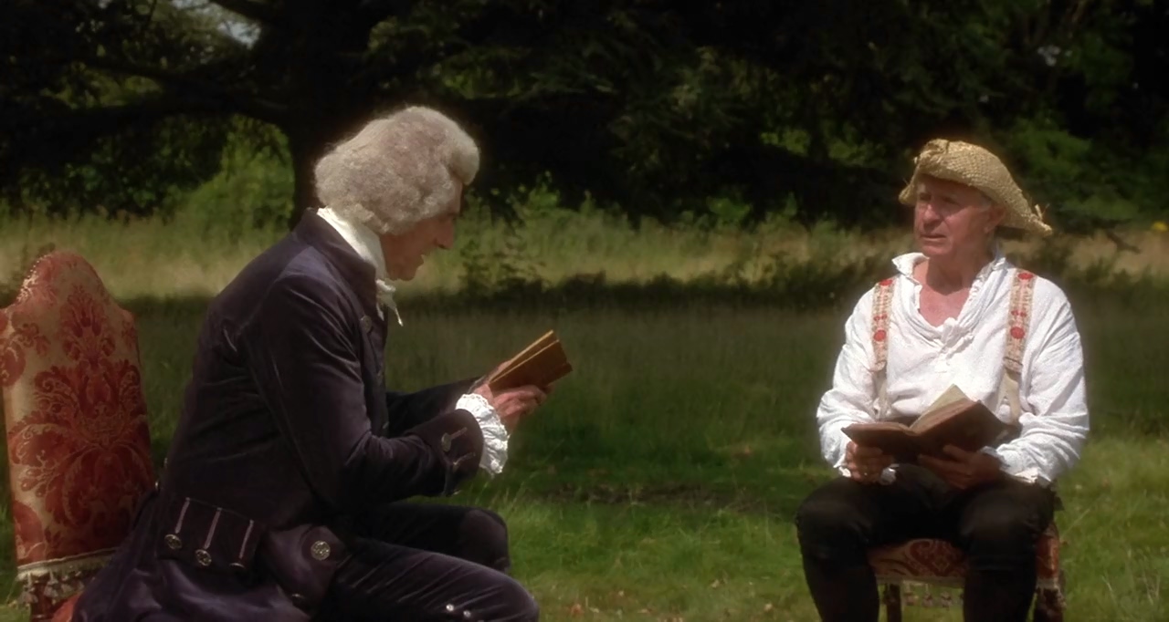 Nigel Hawthorne and John Wood in The Madness of King George (1994)