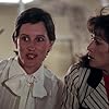 Margot Kidder and Leueen Willoughby in Superman II (1980)