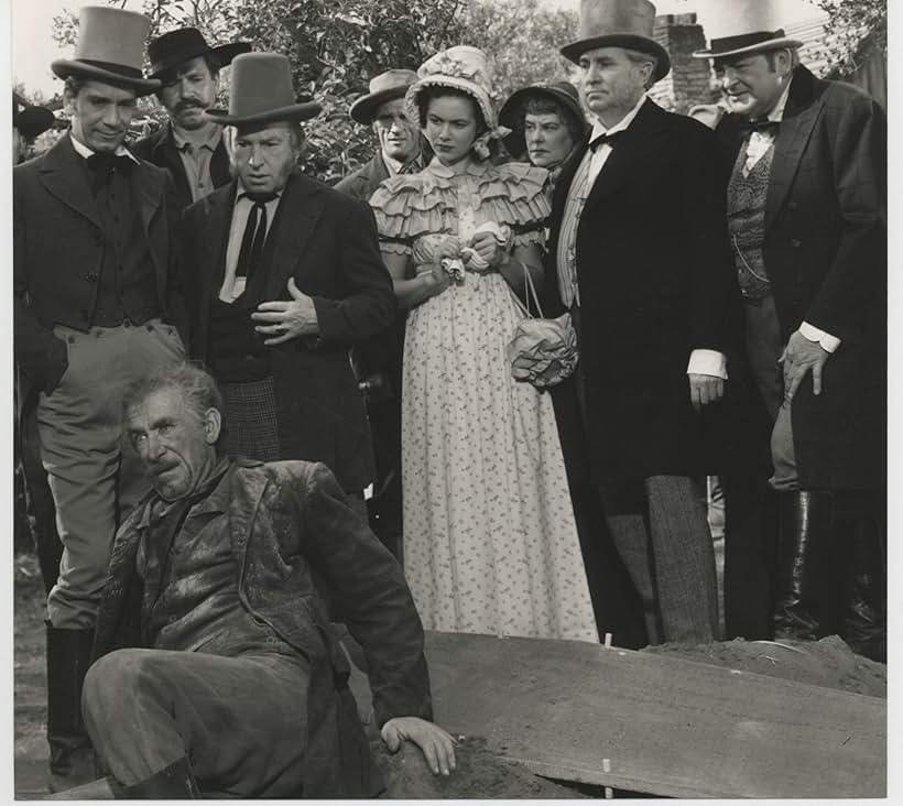 Richard Conte, Edward Arnold, Vince Barnett, Vanessa Brown, Andy Clyde, and Charles Dingle in Big Jack (1949)