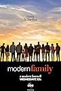 Sofía Vergara, Julie Bowen, Ty Burrell, Jesse Tyler Ferguson, Sarah Hyland, Ed O'Neill, Eric Stonestreet, Beatrice the Dog, Ariel Winter, Nolan Gould, Rico Rodriguez, Reid Ewing, Aubrey Anderson-Emmons, and Jeremy Maguire in Modern Family (2009)