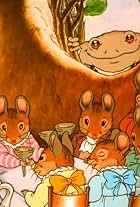 Richard Griffiths, Adrian Scarborough, Sheila Steafel, Nichola Dawson, Jenny Moore, Sarah Woolcock, Kim Parker, and Mary Jane Bowe in The World of Peter Rabbit and Friends (1992)