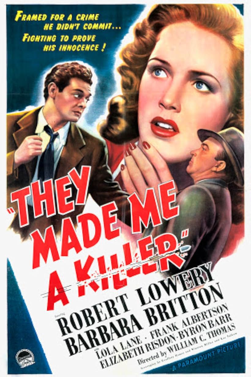 Barbara Britton, James Bush, and Robert Lowery in They Made Me a Killer (1946)