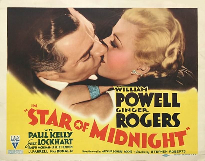 William Powell and Ginger Rogers in Star of Midnight (1935)