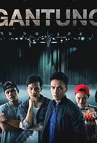 Ikmal Amry, Hafreez Adam, Gita Sucia, Randy Pangalila, Mentari De Marelle, and Brandon Salim in Gantung (2018)