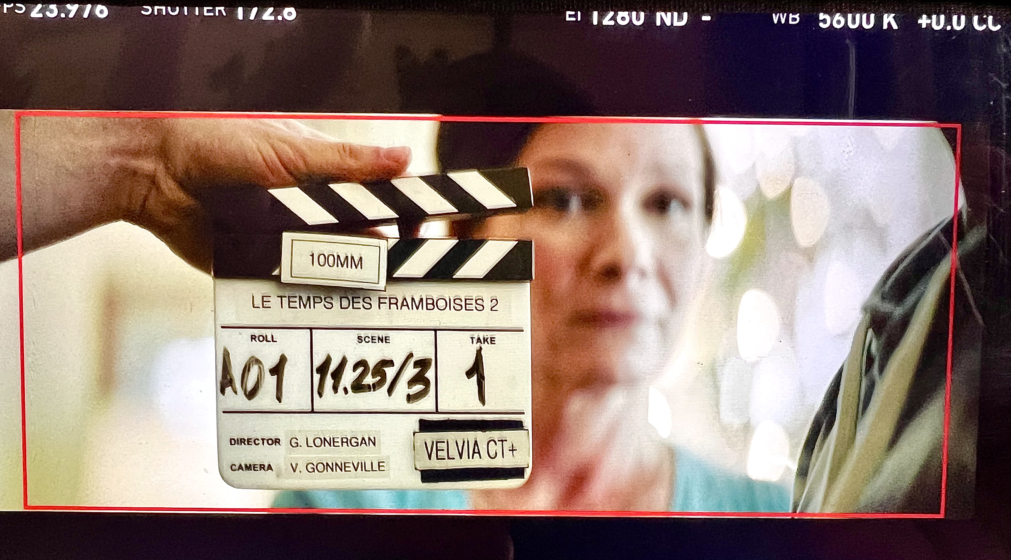 On set- Le temps des framboises - season 2