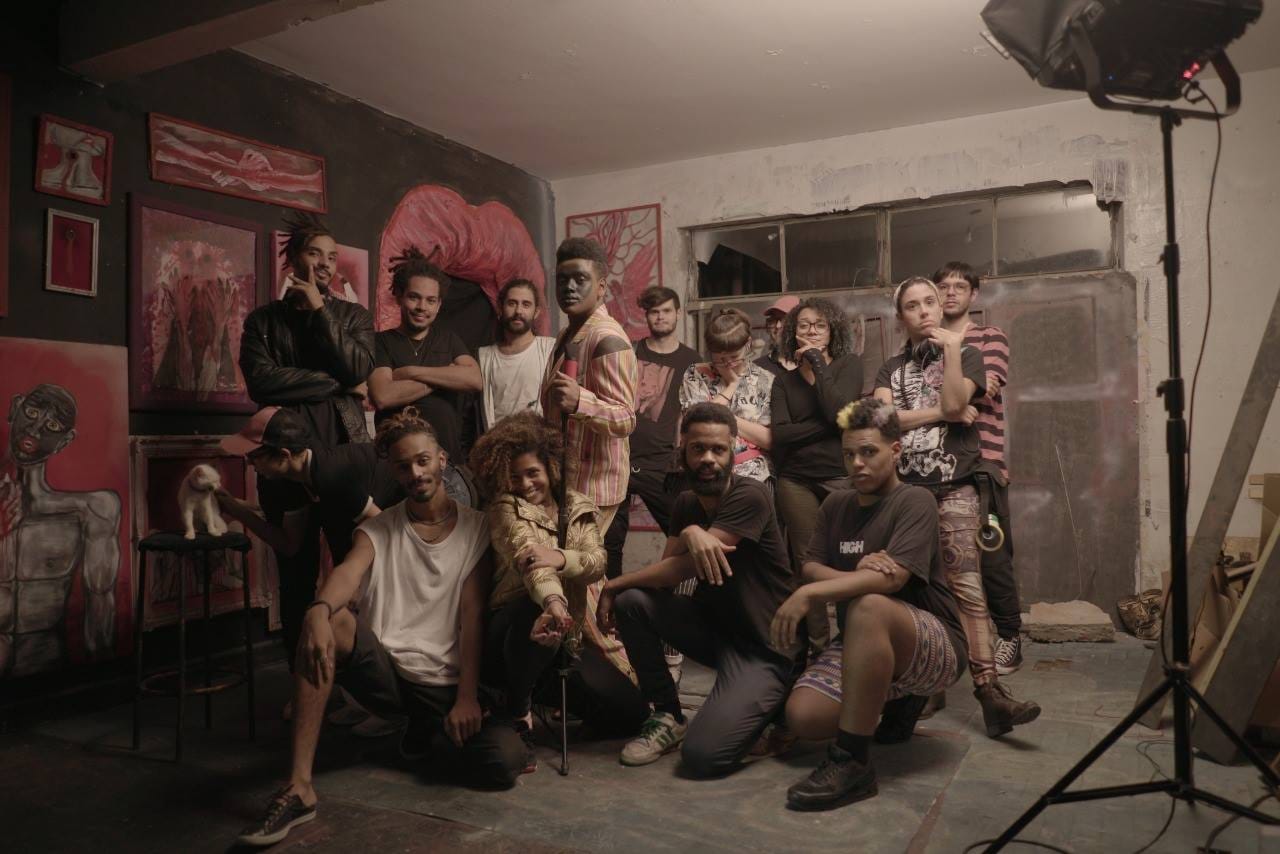 Caíque Barbosa, Diego Paulino, Félix Pimenta, Euvira, Leandro Caproni, Diana Ragnole, Zoe Yasmine, and Rodrigo Espíndola in BLACKN3SS (2018)