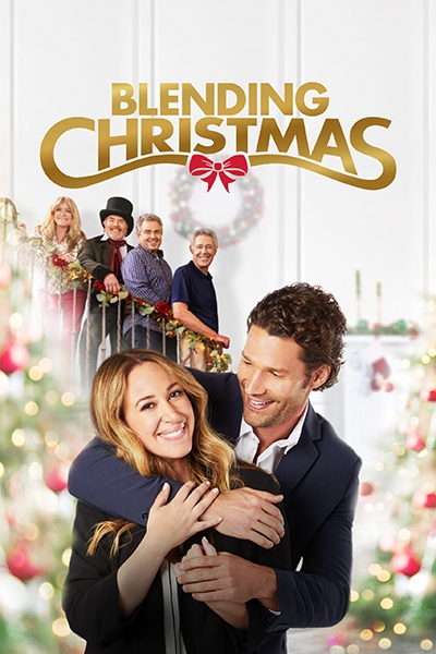 Susan Olsen, Haylie Duff, Christopher Knight, Mike Lookinland, Barry Williams, and Aaron O'Connell in Blending Christmas (2021)